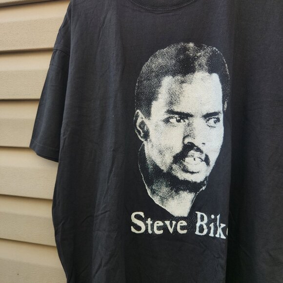 Vintage 90's Steve Biko "Black Consciousness Movement" Big Face Tee - Picture 2 of 5